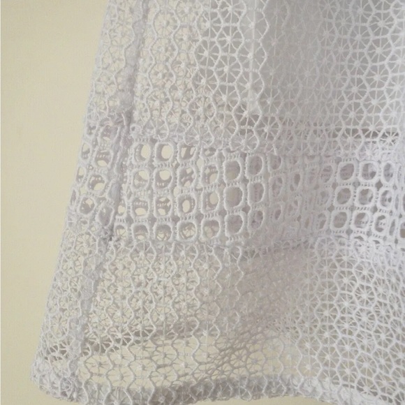 Mademoiselle R La Redoute White Layered Skirt Size 10 W28 - Picture 2 of 4